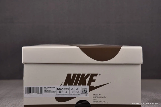Kick Theory Scott DM7866-202 Air Brown Travis Velvet Jordan Low x 1 OG 0813